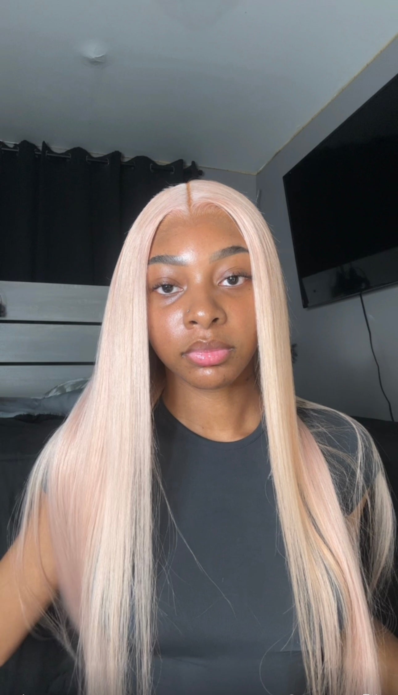 "PINKY" refurbished wig