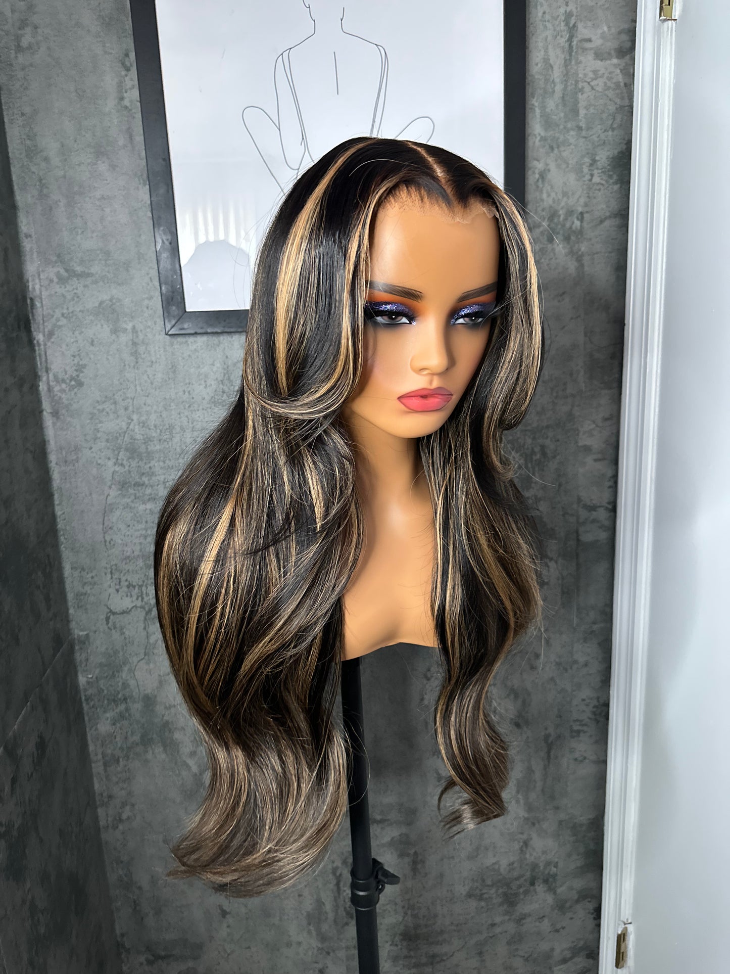 "CHLOE" refurbished wig