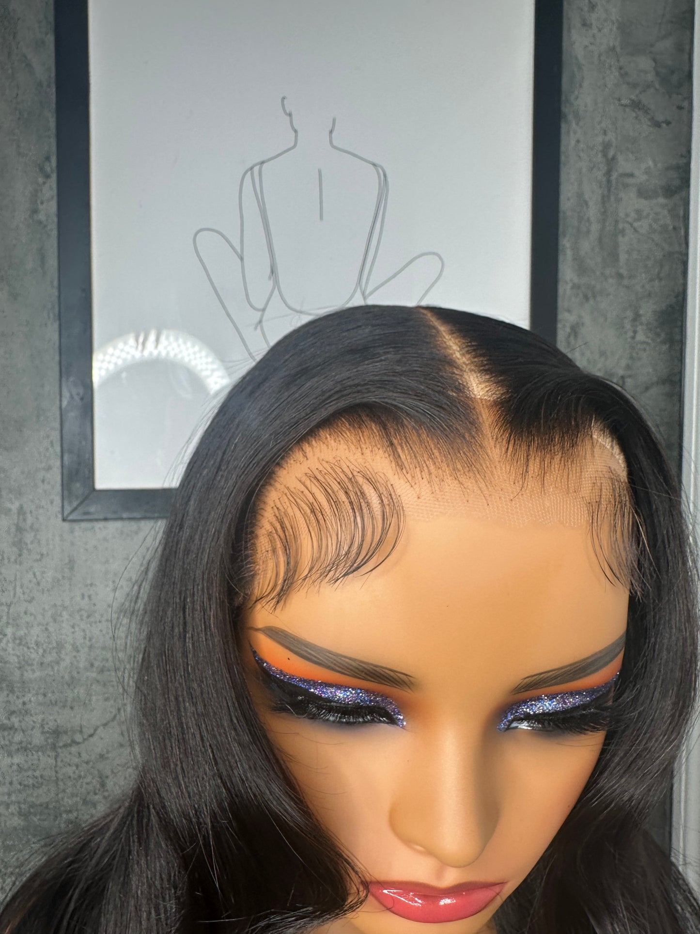 "AMBER" refurbished wig