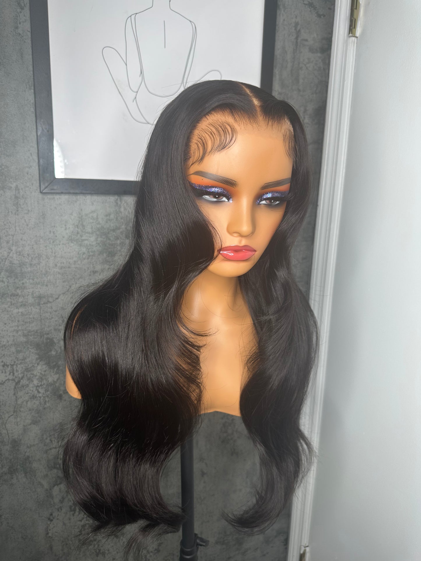 "AMBER" refurbished wig